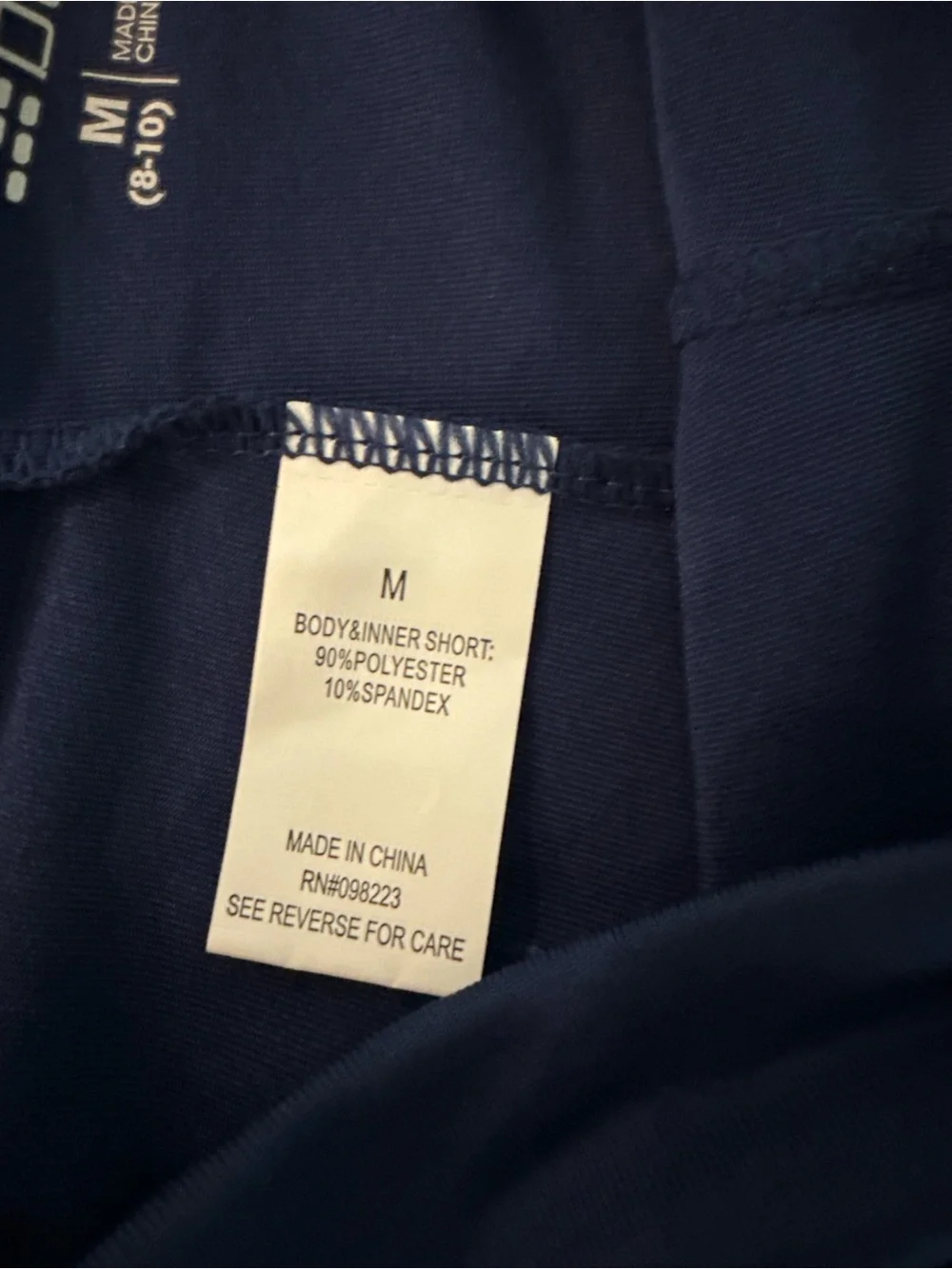 Bcg Girls Medium Navy Skort